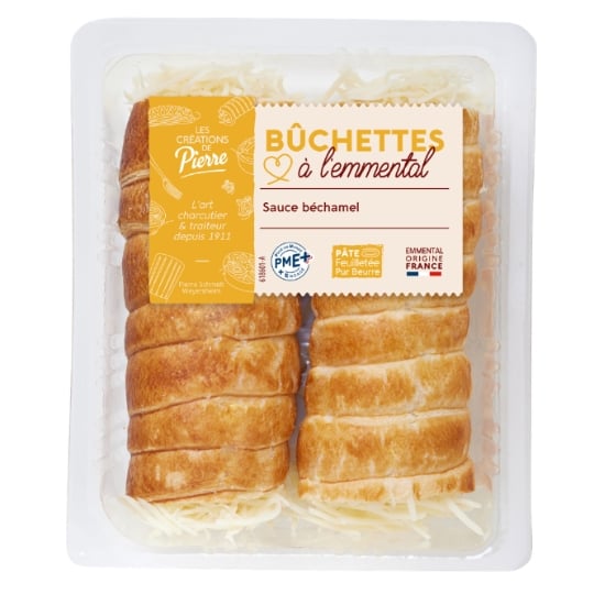 Bûchette Coeur à l'Emmental PIERRE SCHMIDT