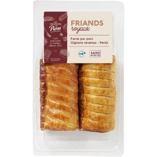 Friands Royaux Farce Pur Porc PIERRE SCHMIDT