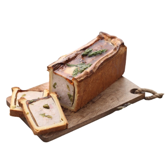 Pâté en Croute au Pouet et Asperge POULET ET ASPERGE