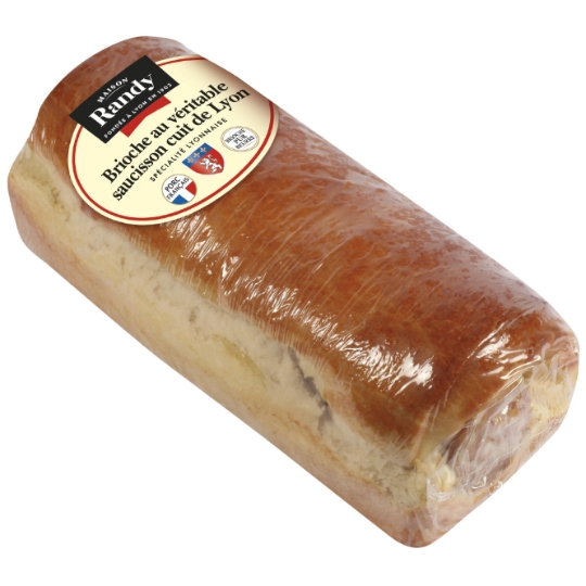 Brioches au véritable saucisson cuit de Lyon RANDY