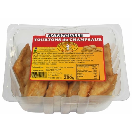 Tourtons ratatouille TOURTONS DU CHAMPSAUR