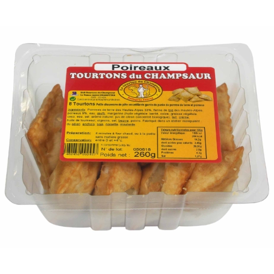 Petits Chaussons de Pomme de Terre et Poireaux TOURTONS DU CHAMPSAUR