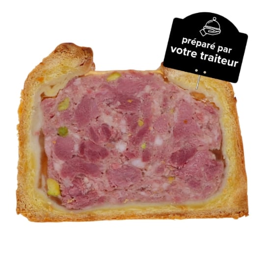 Paté en croute de canard et pistache