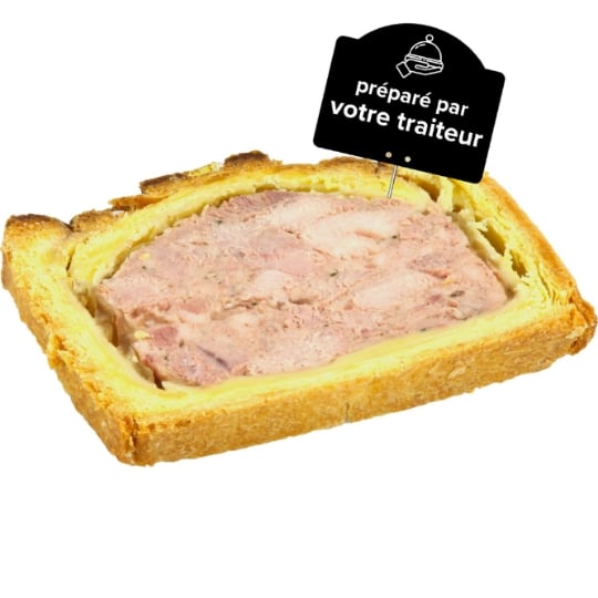 Pâté en croûte supérieur au jambon