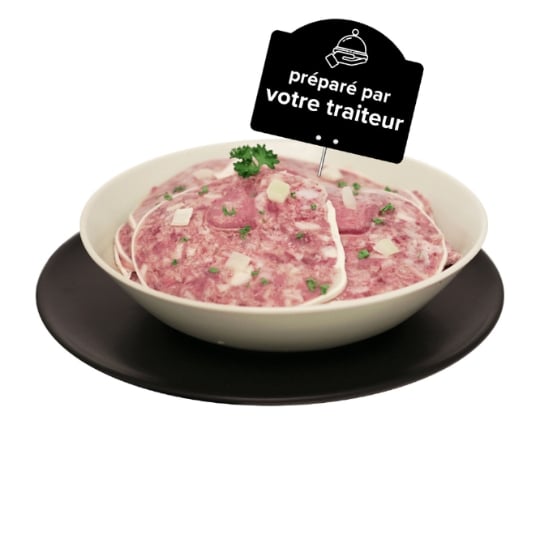 Museau de porc en tranche