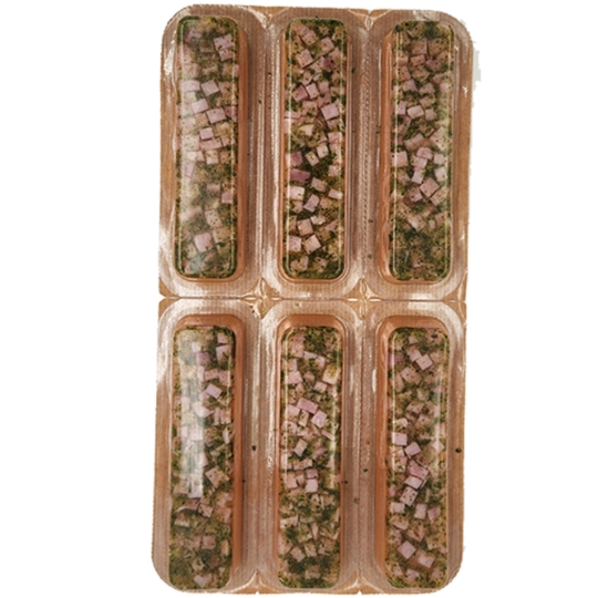 Bûche Mousseline Jambon Poivron