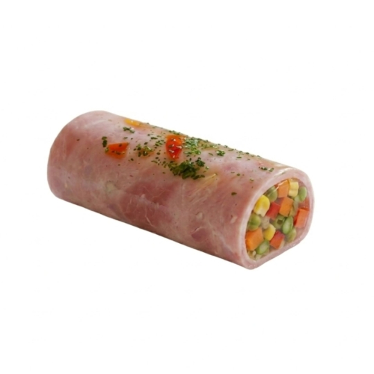 Bûche de Jambon à la Macédoine