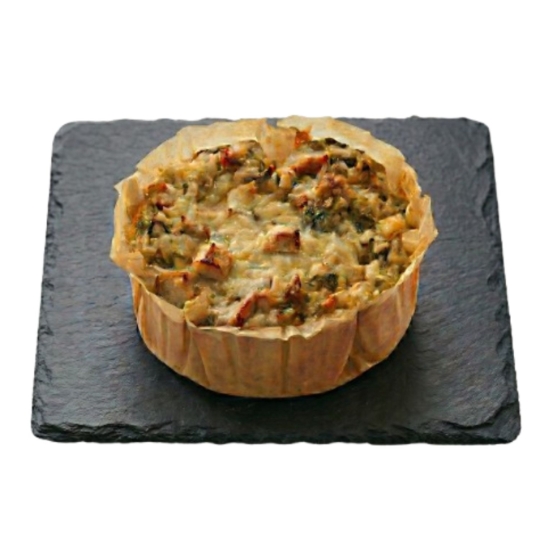 Cœur de Quiche Poulet et Champignons