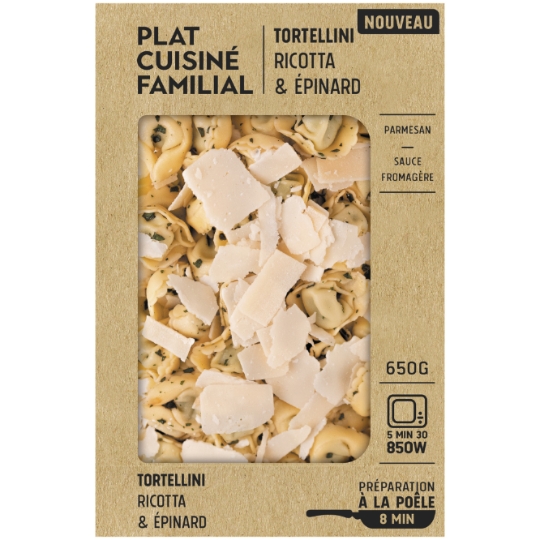 Tortelinni Ricota & Epinard Parmesan Sauce Fromagère MIX BUFFET