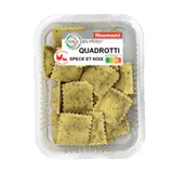 Pâtes Fraîches Quadrotti Speck et Noix L'ITALIE DES PATES