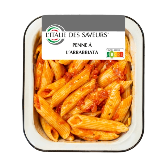 Plat cuisiné Penne à l'arrabbiata L'ITALIE DES SAVEURS