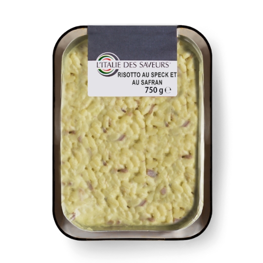 Risotto Au Speck Et Au Safran L'ITALIE DES SAVEURS