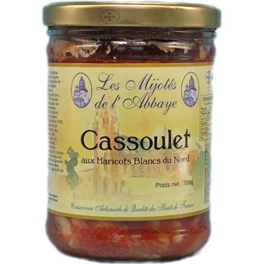 Cassoulet aux Haricots Blanc du Nord LES MIJOTES DE L'ABBAYE