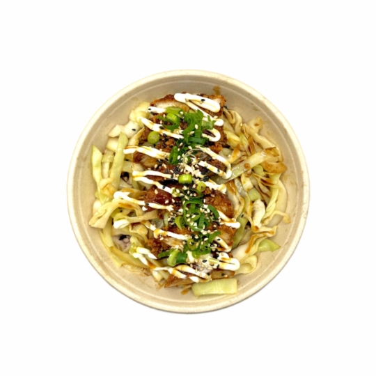 Plat Coréen : Poulet  Pané Mayonnaise et Riz ONGGI