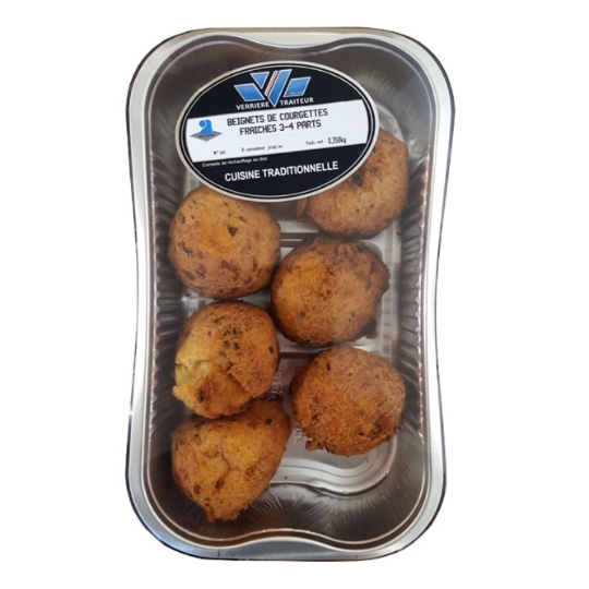 Beignets Courgettes Fraîches 3-4 parts VERRIERE TRAITEUR