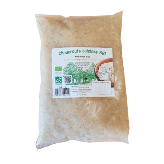 Choucroute cuite bio WEBER RENE