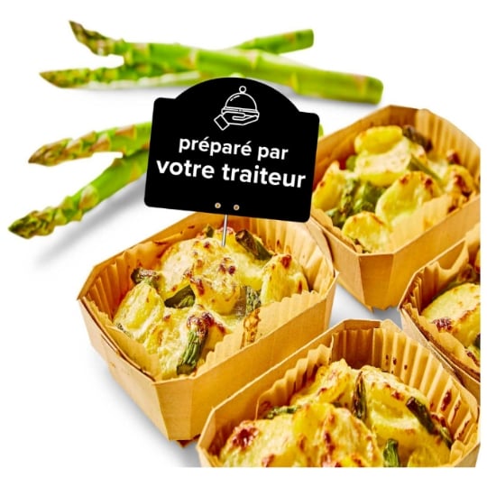 Gratin aux asperges