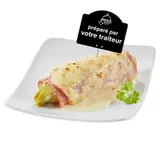 Plat cuisiné endive au jambon