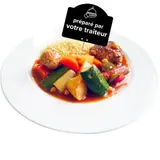 Plat cuisiné Couscous royal