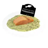 Pavé de saumon sauce oseille