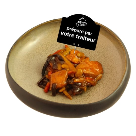 Plat cuisiné Porc au Caramel et Légumes