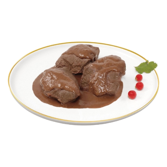 Viande de Cerf Sauce Grand Veneur