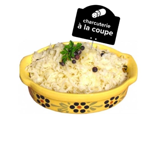Plat cuisiné Choucroute cuit au lard