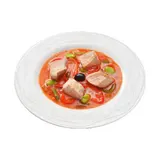 Sauté de porc fermier aux légumes du soleil