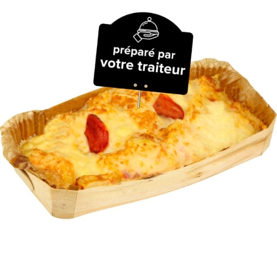 Plat cuisiné gratin méditerranéen familial