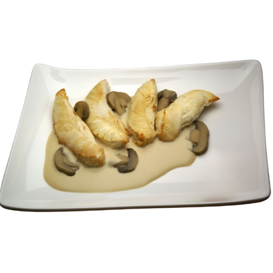Aiguillettes de Poulet à la Crème