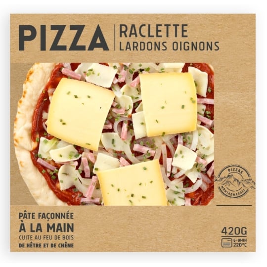 Pizza raclette lardons oignons MIX BUFFET