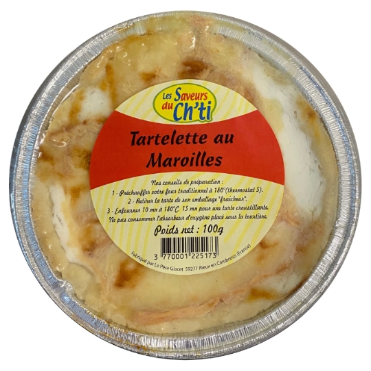 Tartelette au Maroilles LES SAVEURS DU CH'TI