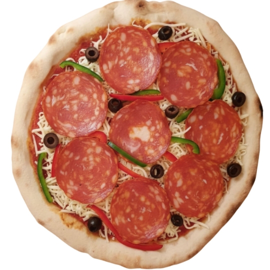 Pizza Chorizo Poivrons