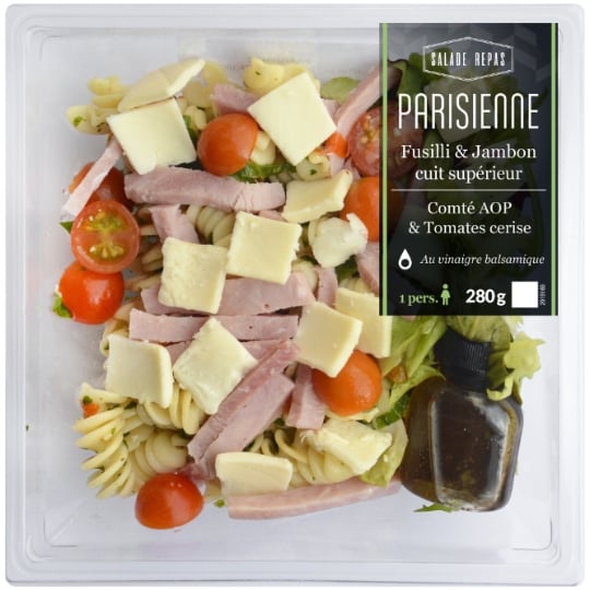 Salade Fusilli & Jambon cuit Comté tomates cerise MIX BUFFET