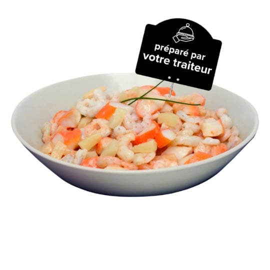 Cocktail de crevettes et surimi