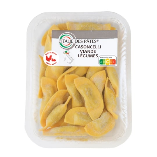 Pâtes Casoncelli Viande et Légumes L'ITALIE DES PATES