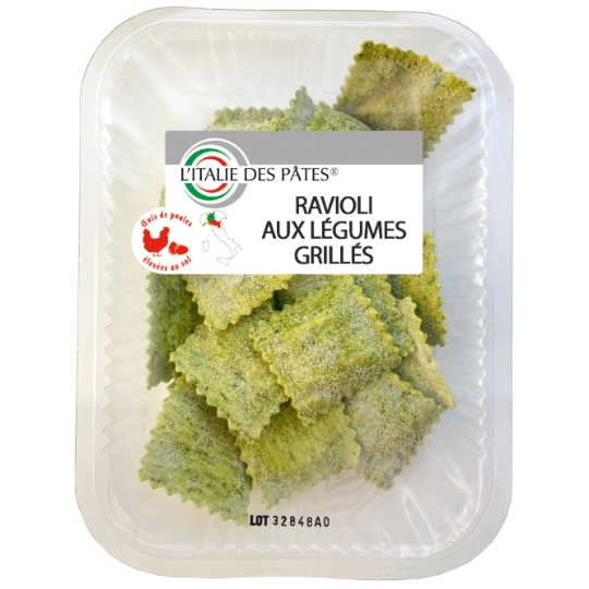 Ravioli Aux Légumes Grillés L'ITALIE DES PATES