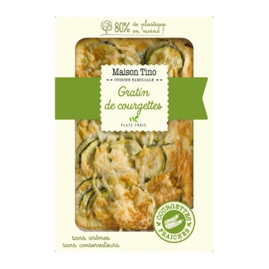 Plat Cuisiné Gratin de Courgettes MAISON TINO