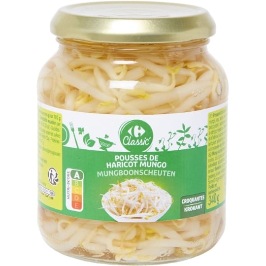 Pousses de haricot mungo CARREFOUR CLASSIC'