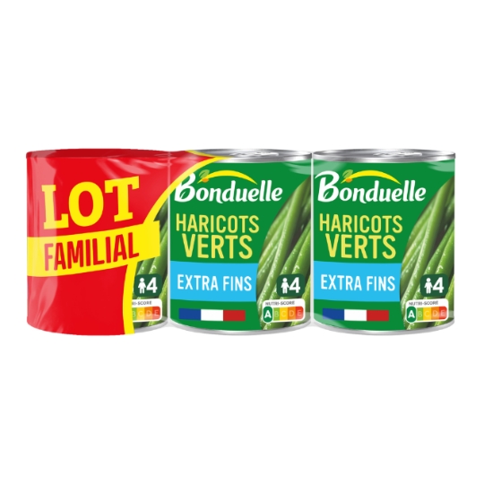 Haricots Verts Extra Fins BONDUELLE