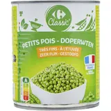 Petits pois très fins CARREFOUR CLASSIC'