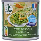 Petits pois carottes CARREFOUR EXTRA