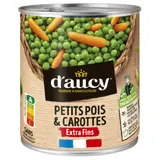 Petits pois carottes  extra fins D'AUCY