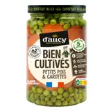 Petits pois carottes Bien cultivés D'AUCY
