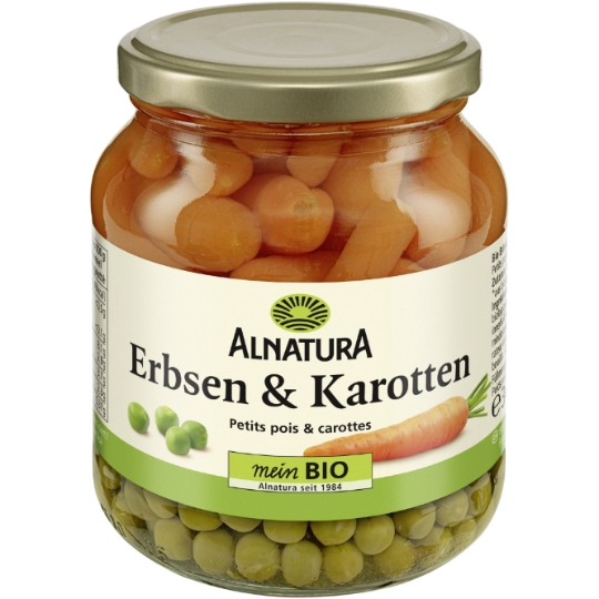 Petits pois et carottes ALNATURA