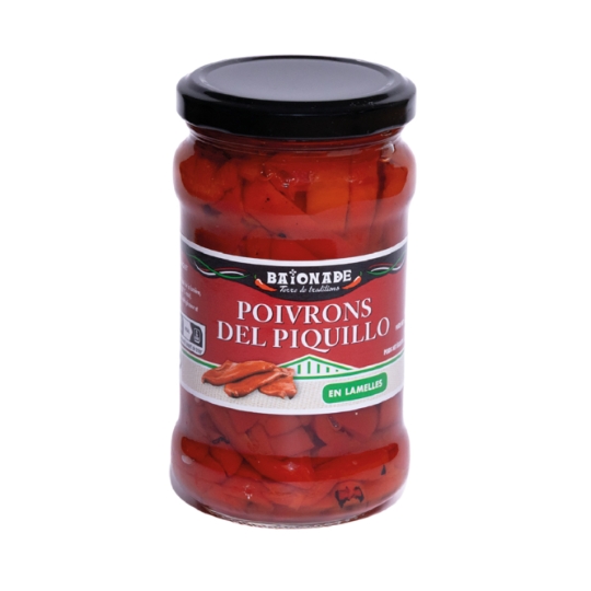 Poivrons Del Piquillo en lamelles BAIONADE