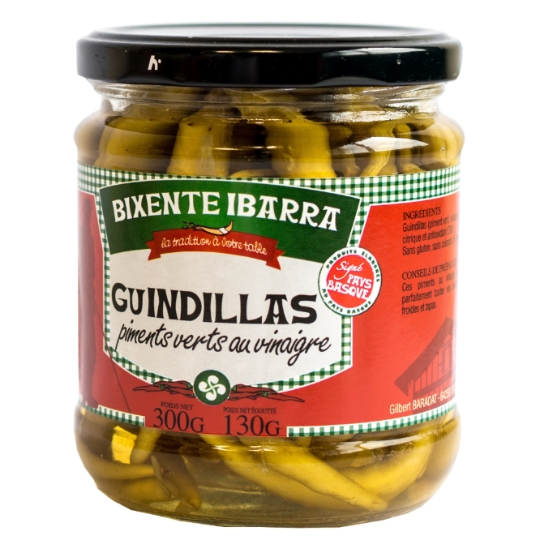 Piment Guindillas doux GASTRONOMIE BASQUE