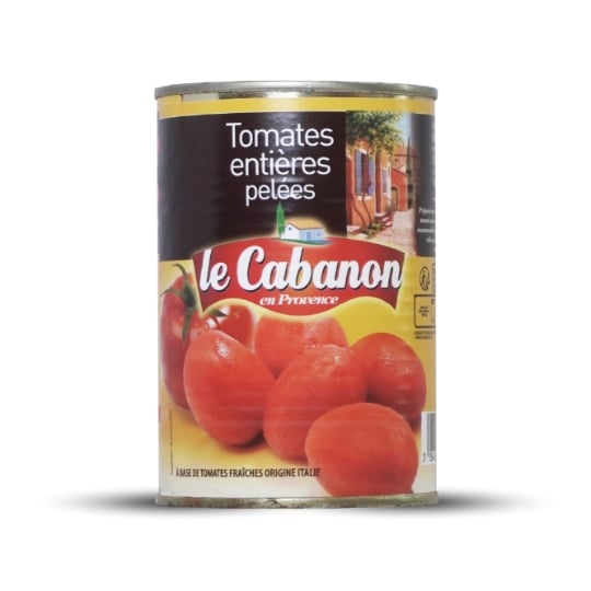 Tomates entières pelées LE CABANON