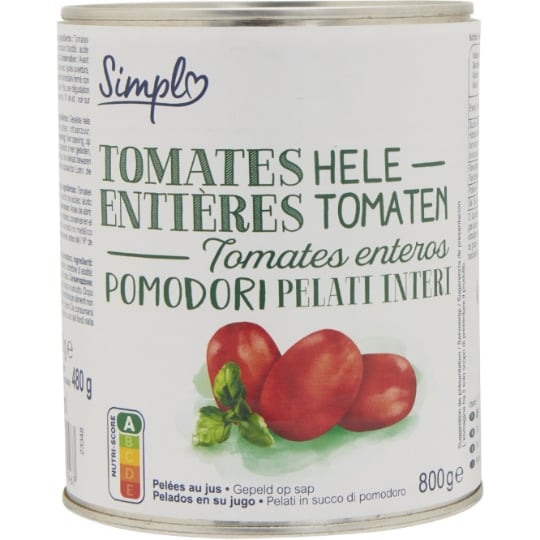 Tomates entières SIMPL