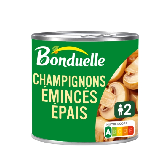 Champignons émincé Épais BONDUELLE
